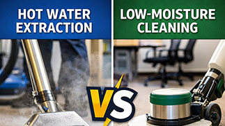 Hot Water Extraction vs Low-Moisture Carpet Cleaning: Which Method Is Right for You?